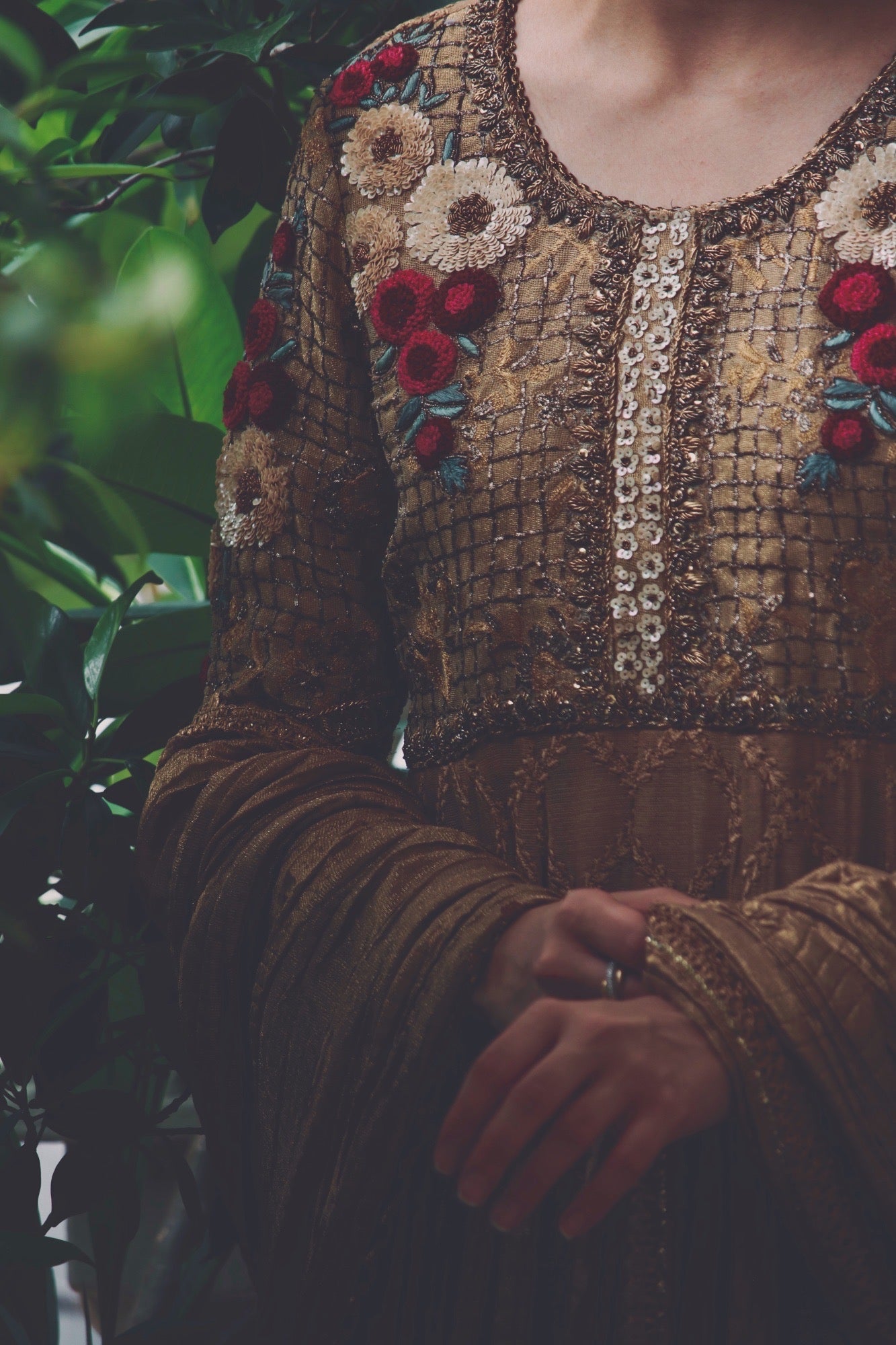 Celine Anarkali Set w/ Churidar & Dupatta - Fatima Lodhia
