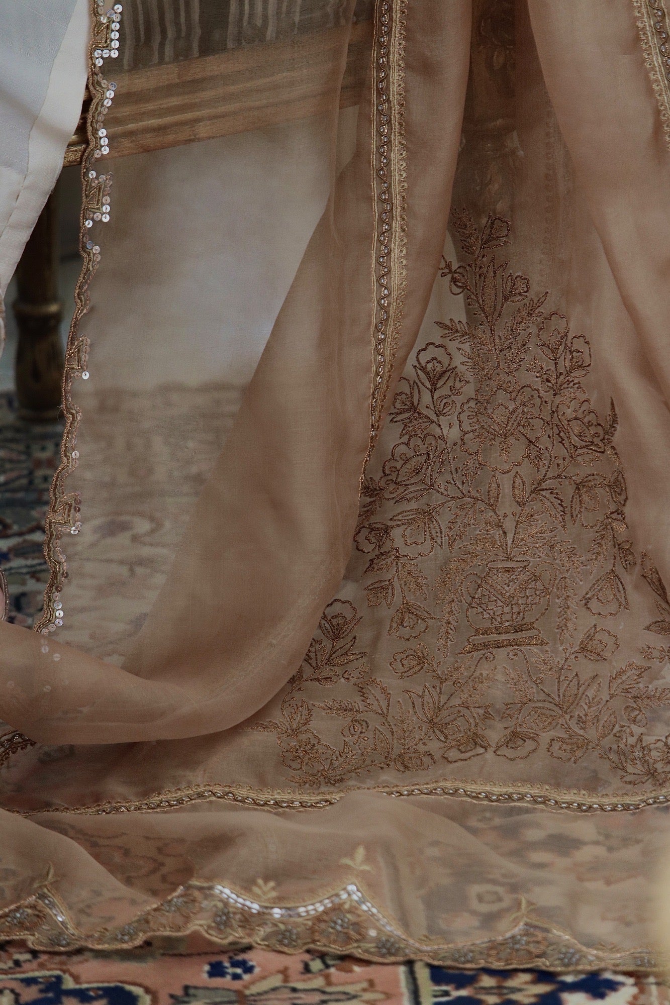 Custom Colour Emma Dupatta - Fatima Lodhia