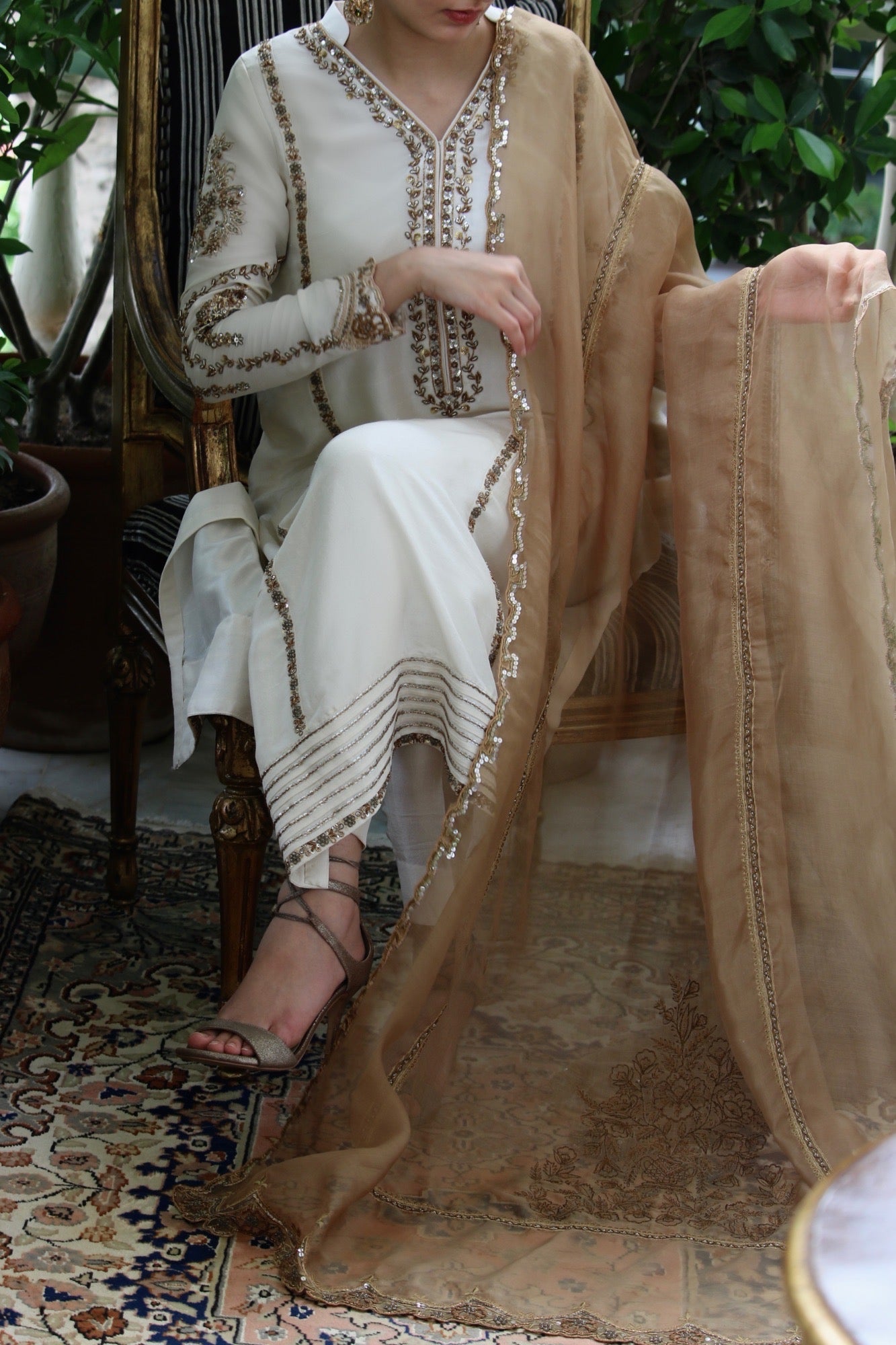 Custom Colour Emma Dupatta - Fatima Lodhia