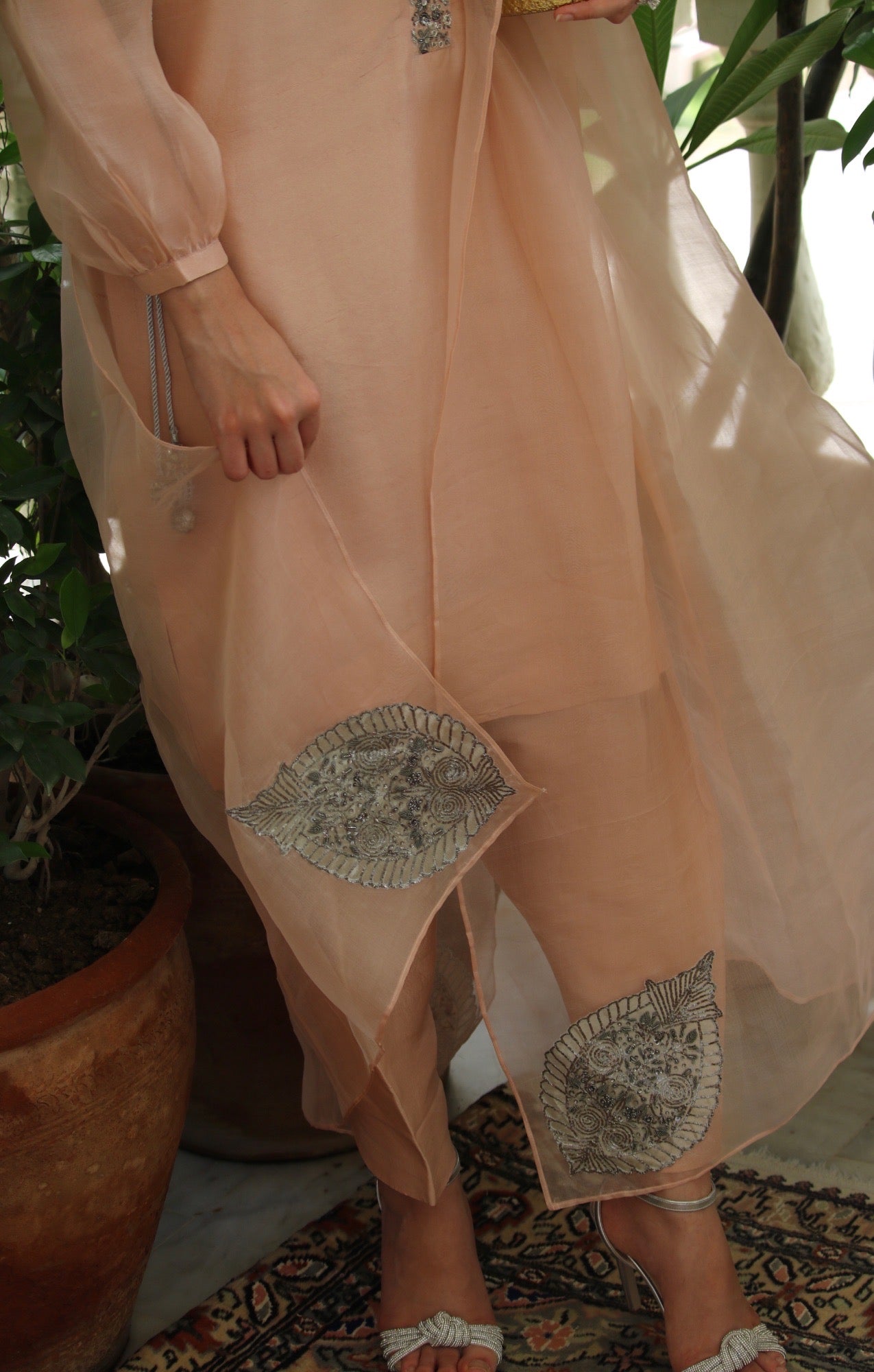 Custom Colour Juliet Dupatta - Fatima Lodhia