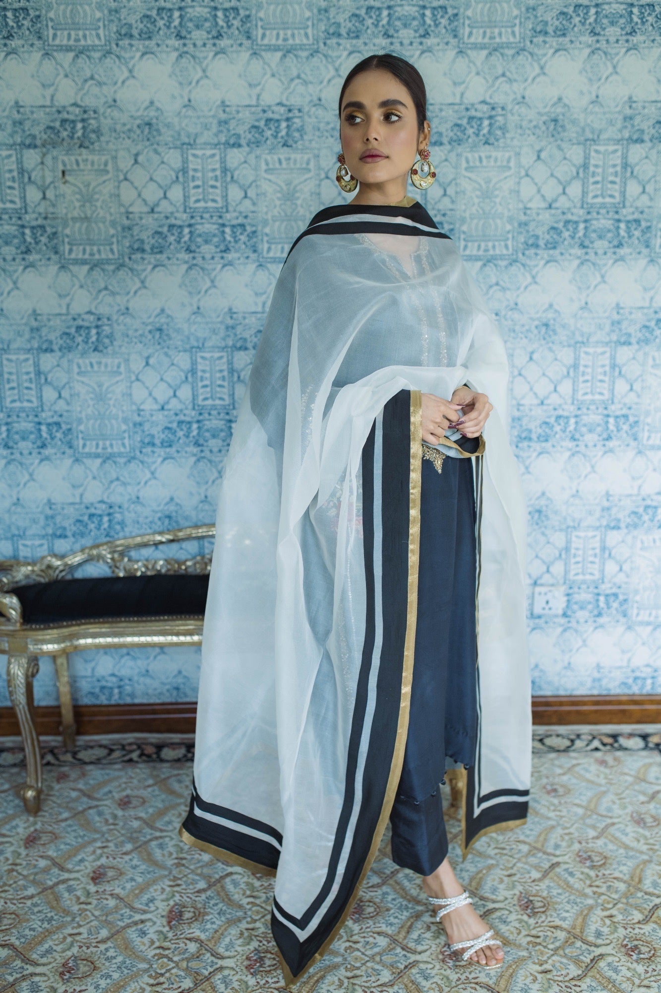 Customisable Iris Dupatta - Fatima Lodhia