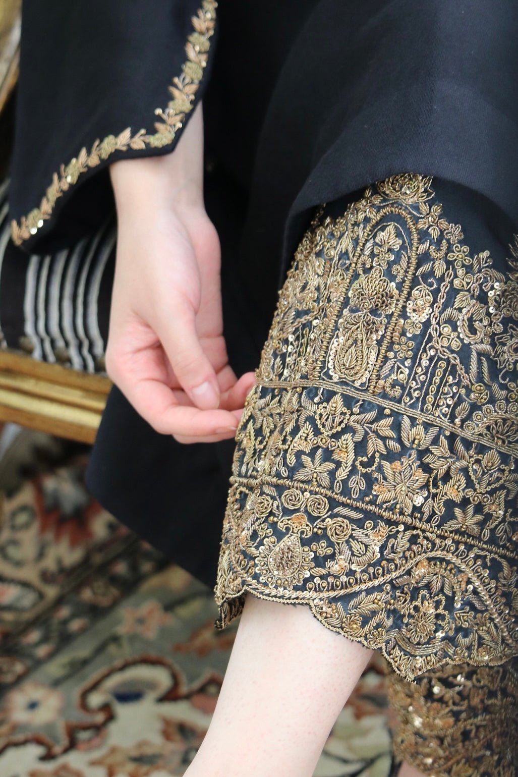 Dahlia Shirt w/ Izaar - Fatima Lodhia