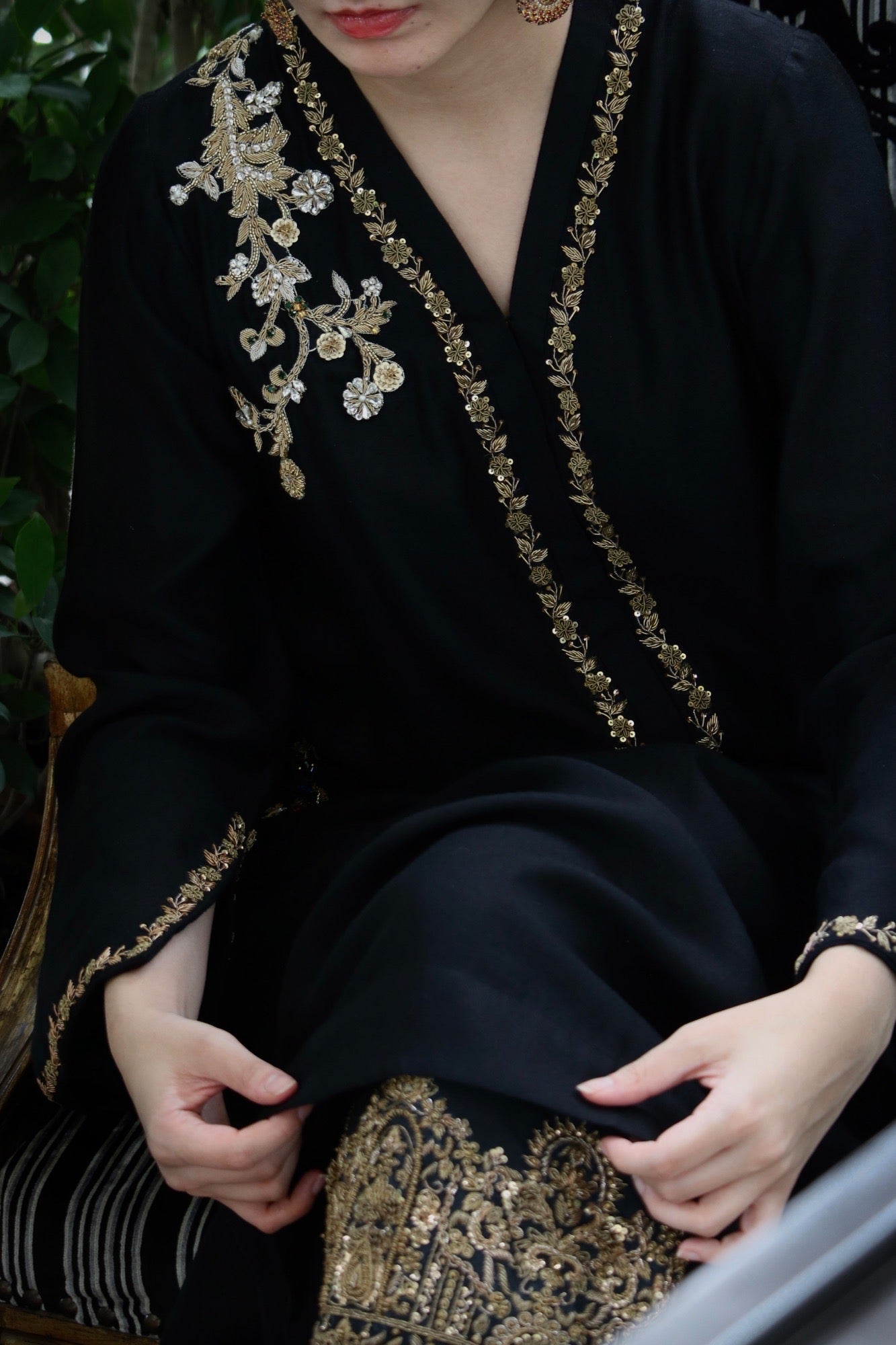 Dahlia Shirt w/ Izaar - Fatima Lodhia