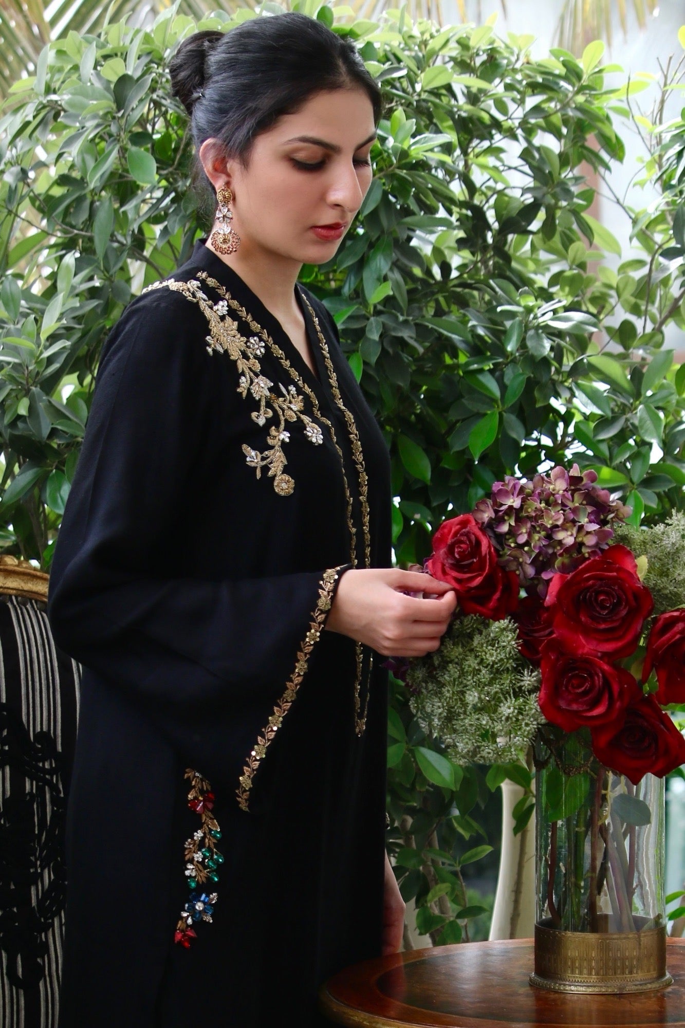 Dahlia Shirt w/ Izaar - Fatima Lodhia