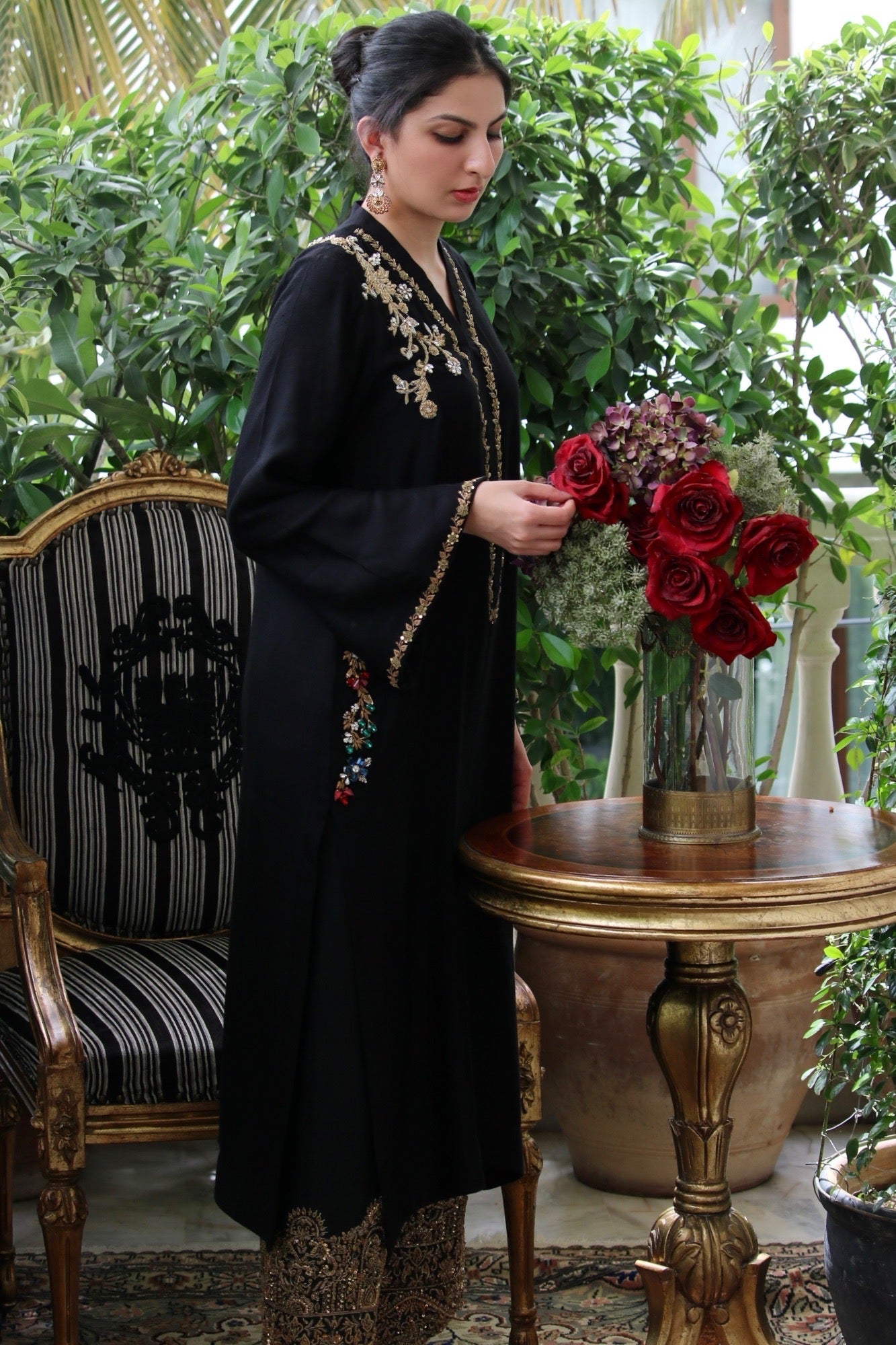 Dahlia Shirt w/ Izaar - Fatima Lodhia