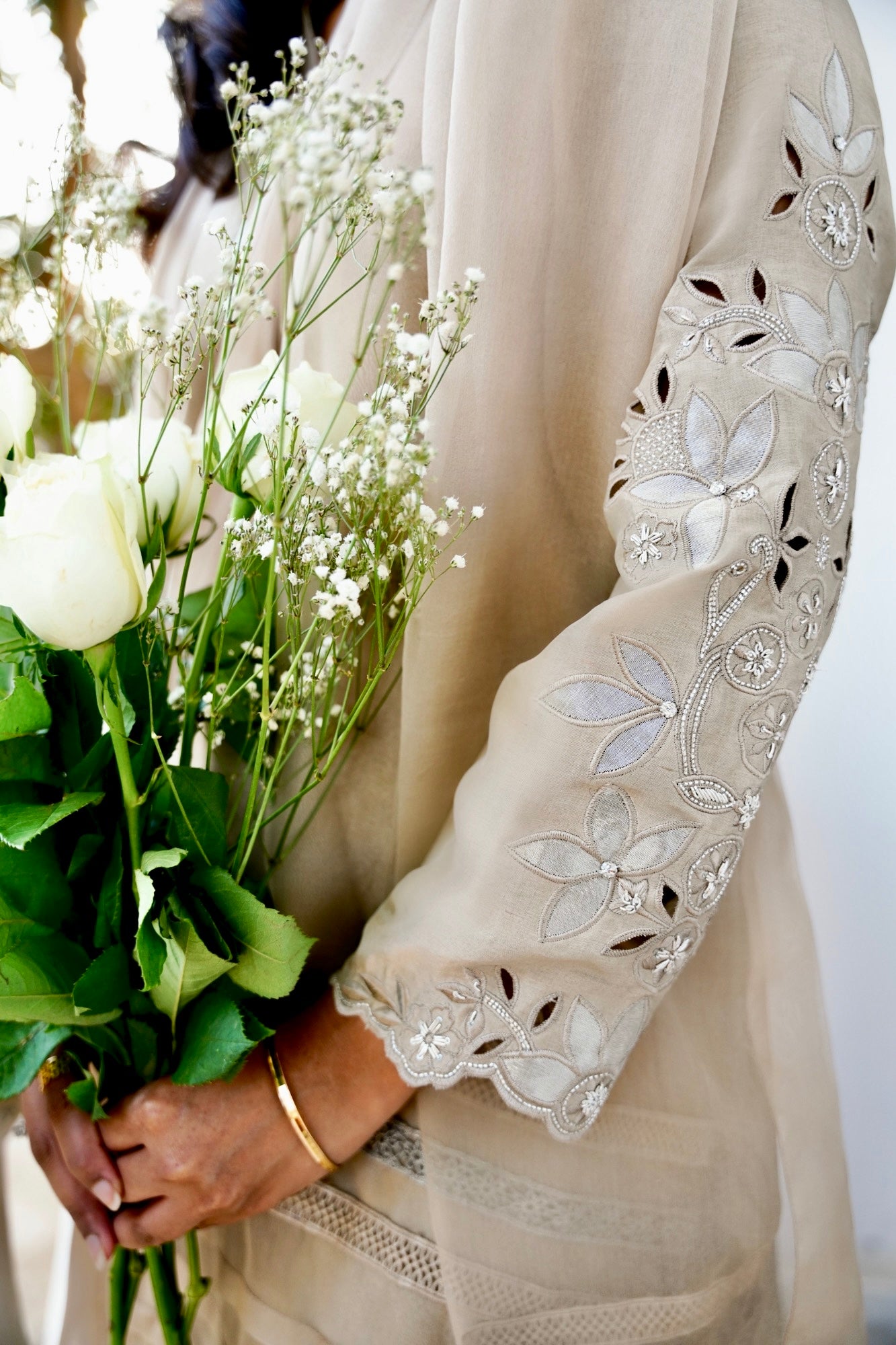 Ella Shirt w/ Straight Pant & Dupatta - Fatima Lodhia