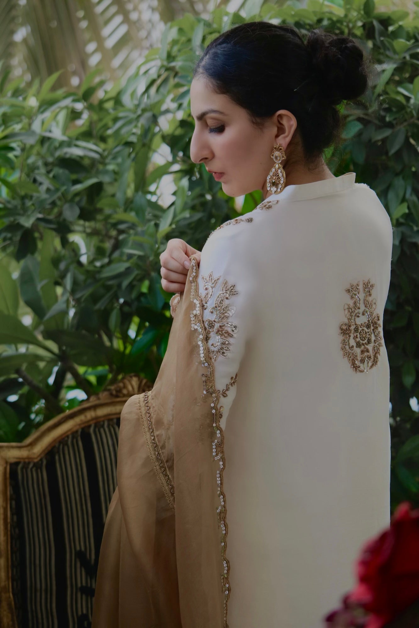 Emma Shirt w/ Straight Pant & Dupatta - Fatima Lodhia