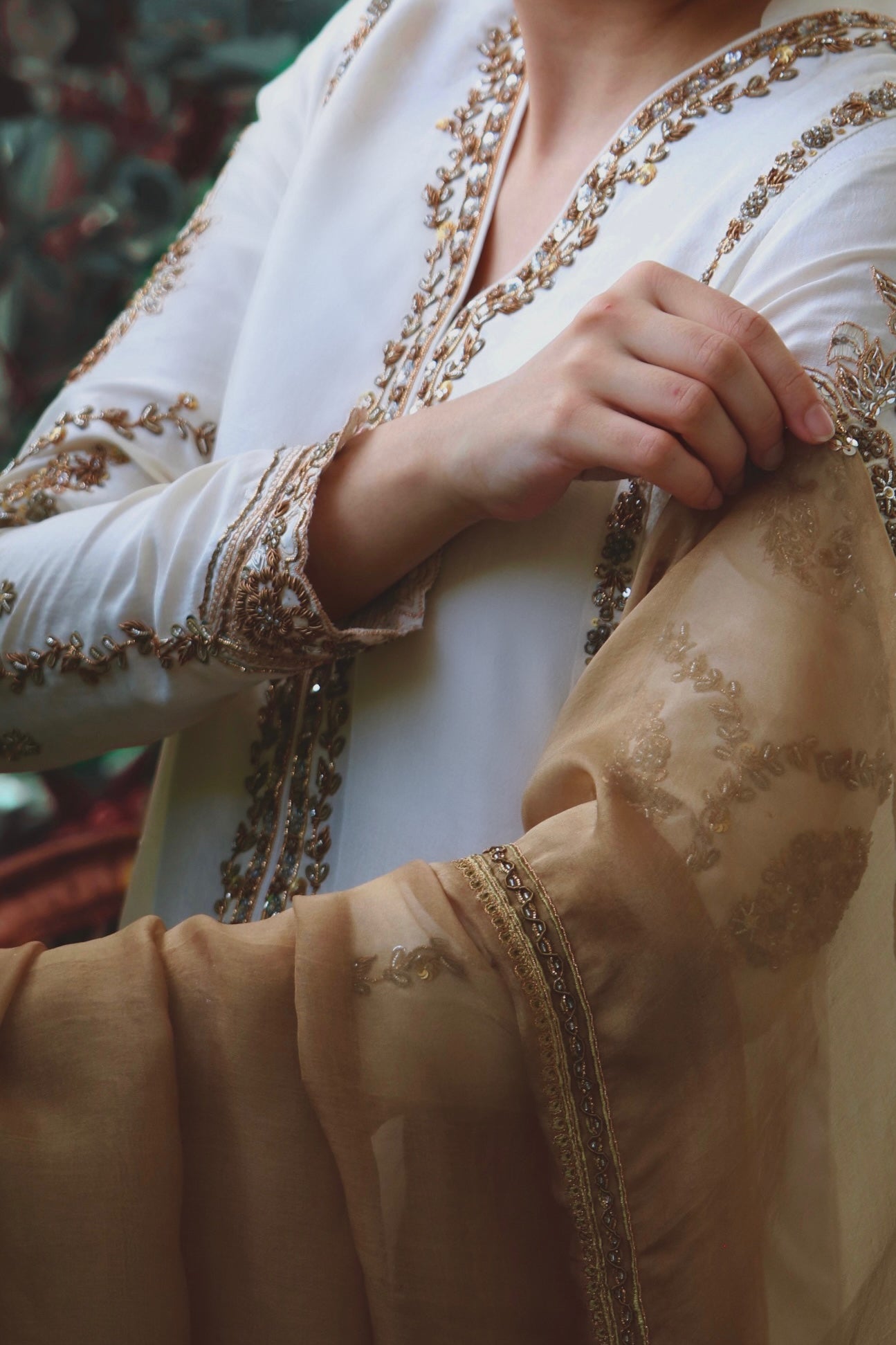Emma Shirt w/ Straight Pant & Dupatta - Fatima Lodhia