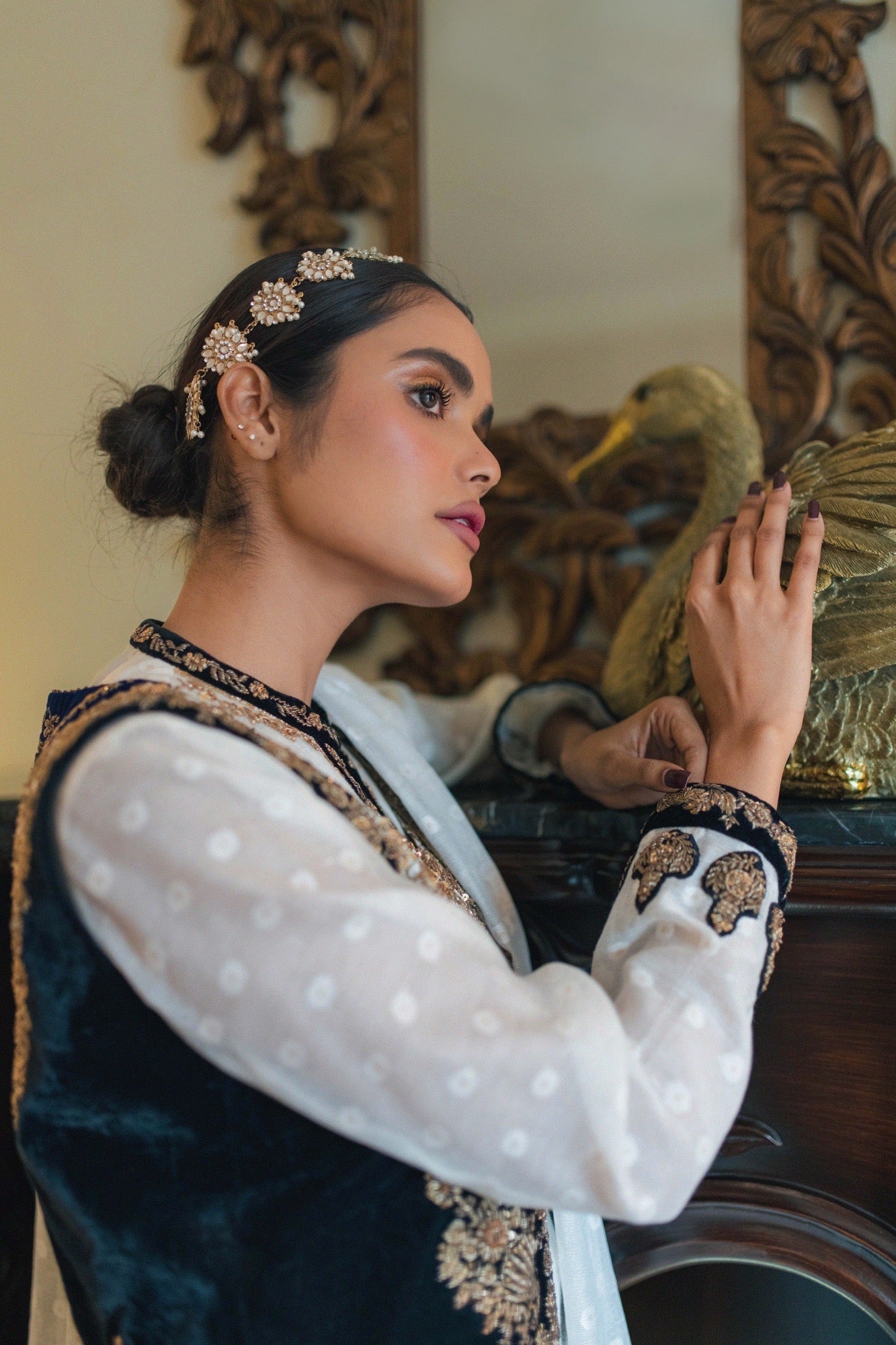 Irene Vest w/ Shirt, Pant & Dupatta - Fatima Lodhia