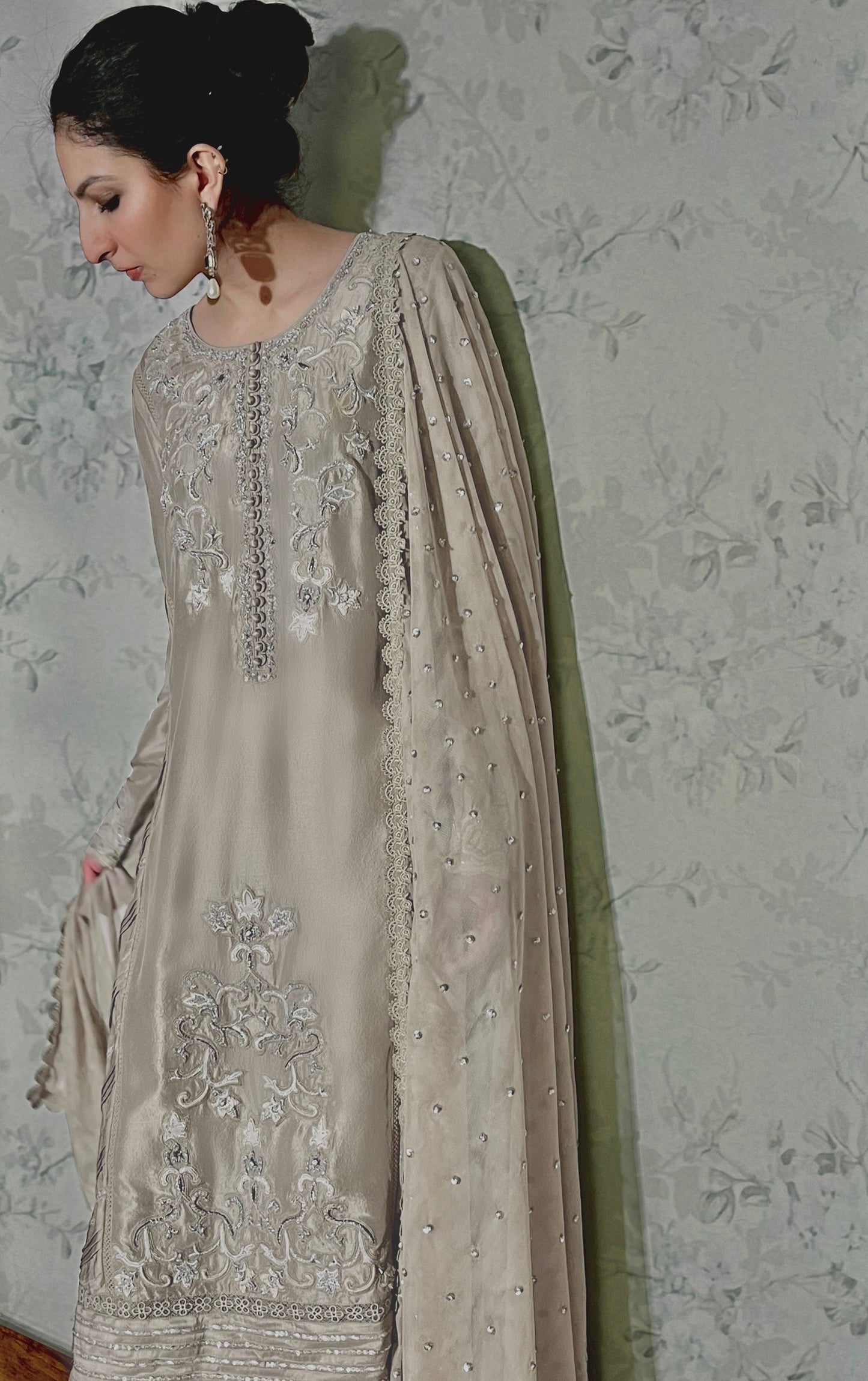Isabella Shirt w/ Straight Pant & Dupatta - Fatima Lodhia