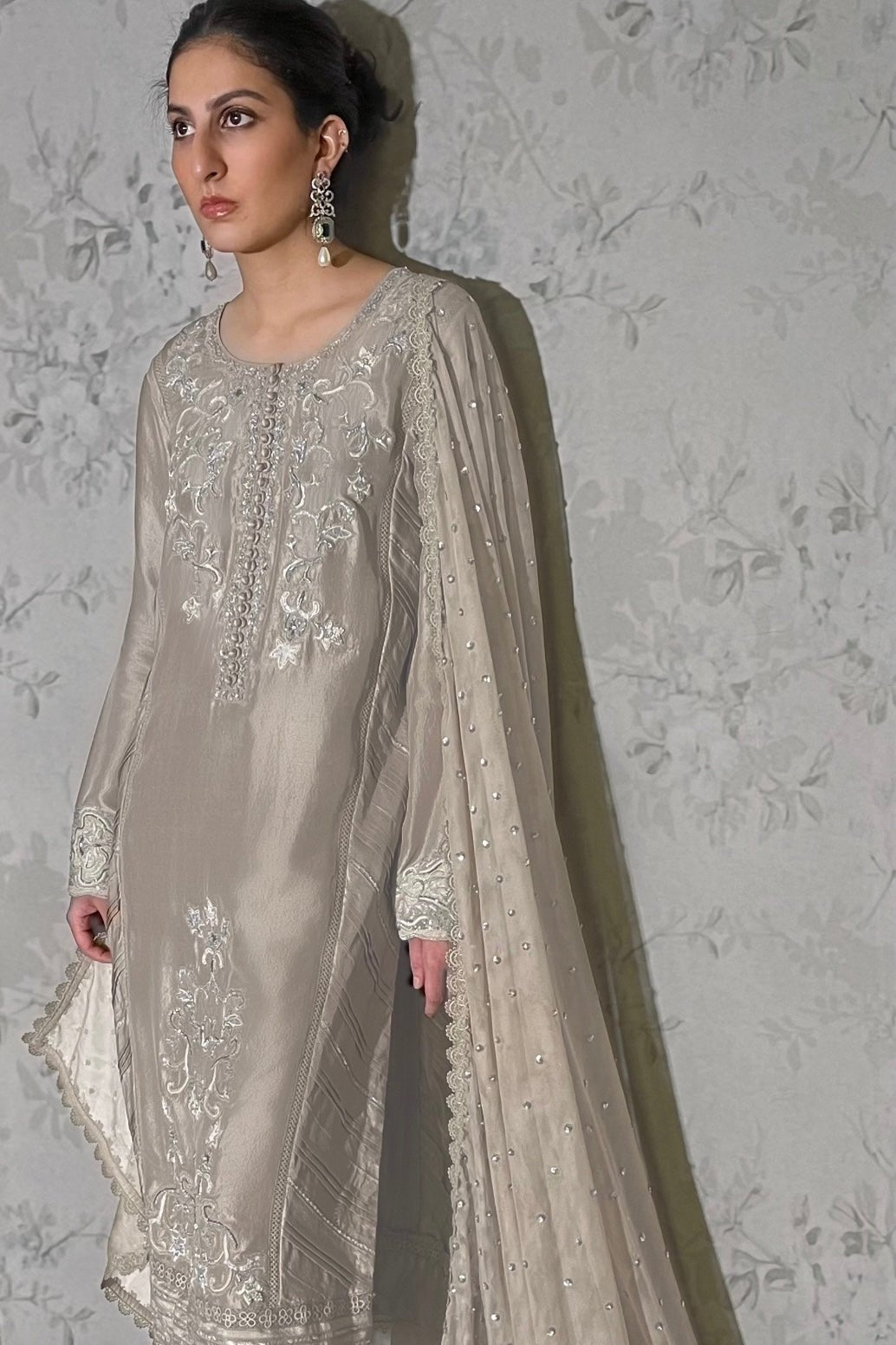 Isabella Shirt w/ Straight Pant & Dupatta - Fatima Lodhia