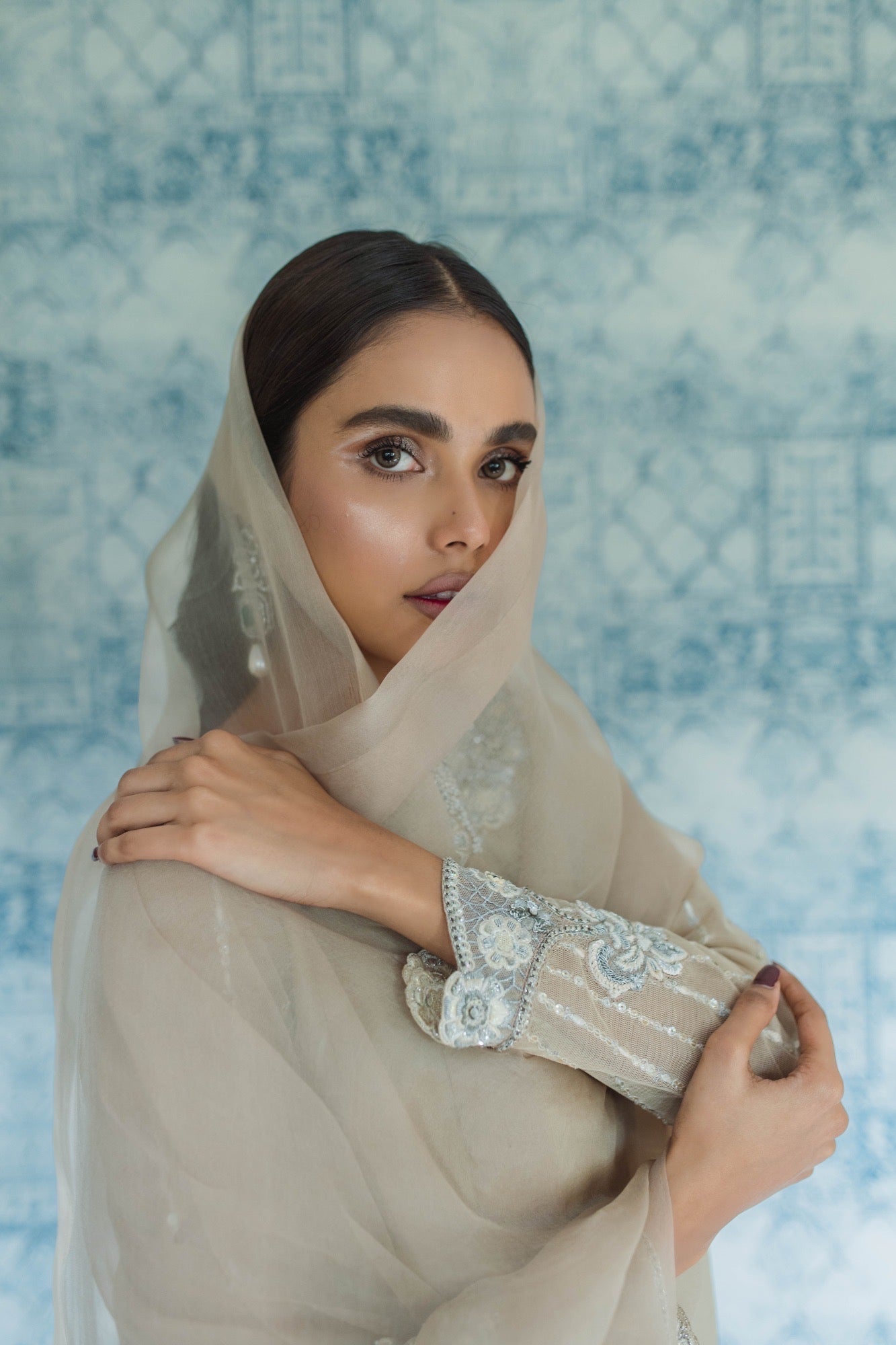 Isla Kalidar w/ Pant & Dupatta - Fatima Lodhia