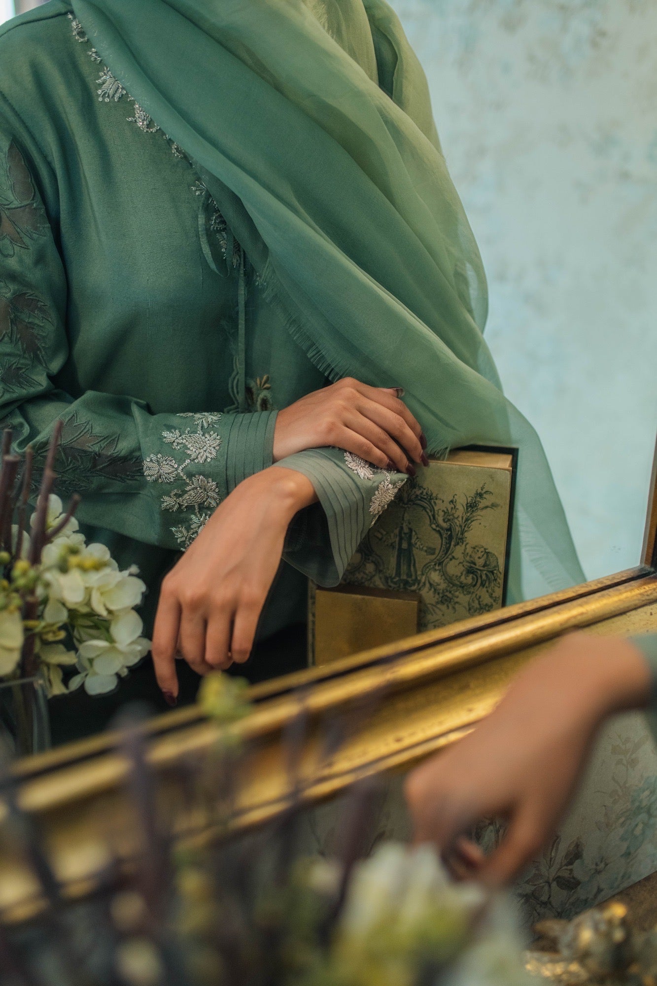 Josephine Shirt w/ Pant & Dupatta - Fatima Lodhia