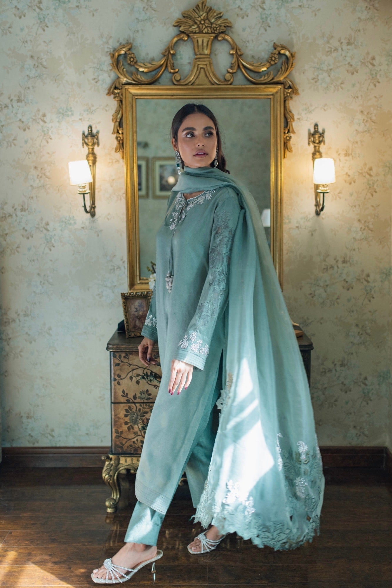 Josephine Shirt w/ Pant & Dupatta - Fatima Lodhia