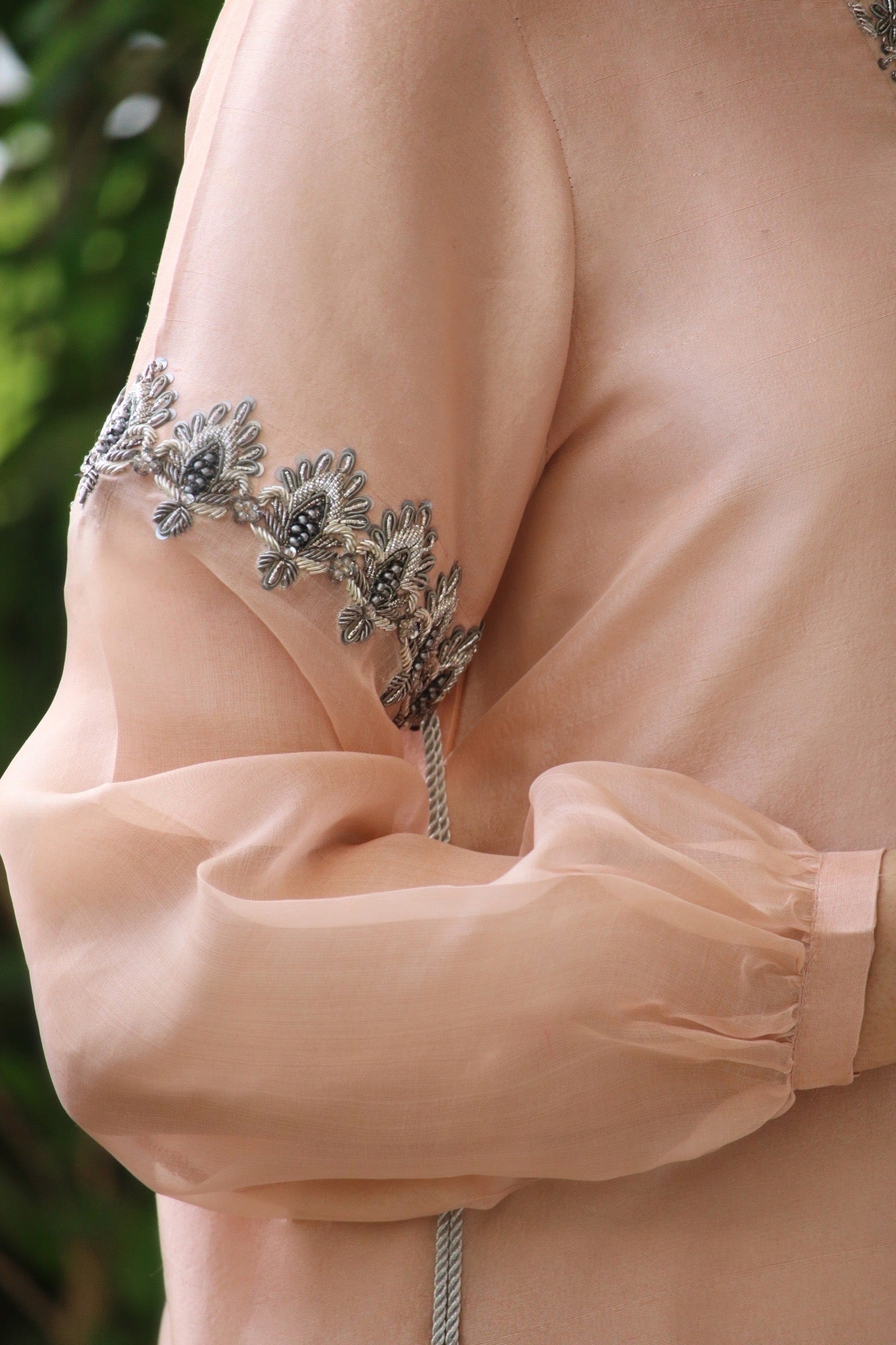 Juliet Shirt w/ Skinny Shalwar & Dupatta - Fatima Lodhia