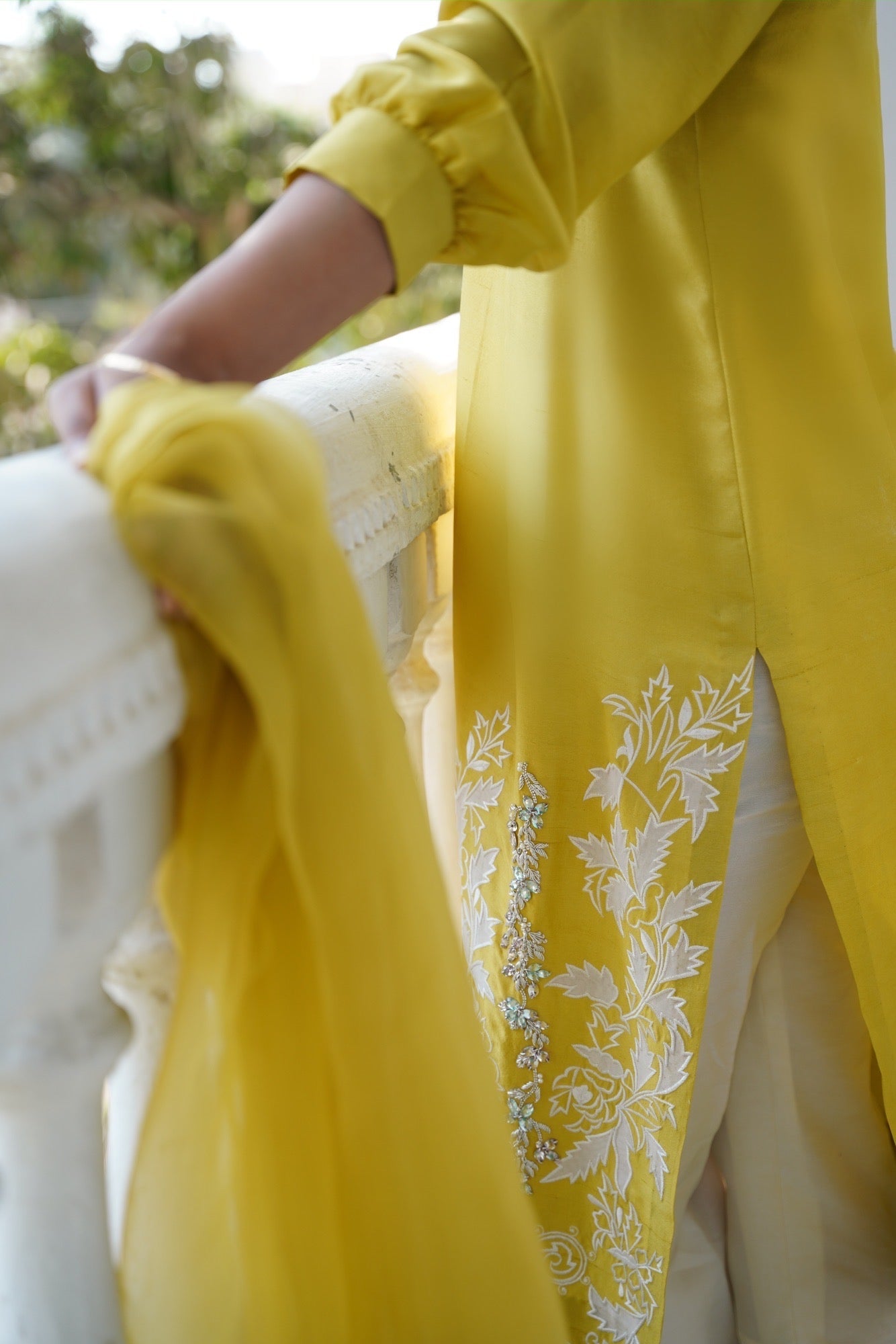 Lisa Shirt w/ Pant & Dupatta - Fatima Lodhia
