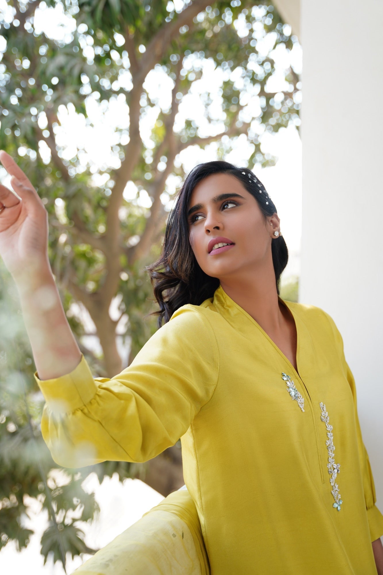 Lisa Shirt w/ Pant & Dupatta - Fatima Lodhia