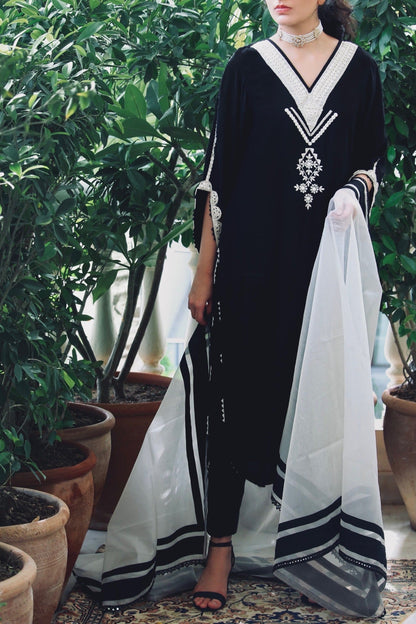 Bridget Shirt w/ Straight Pant & Dupatta - Fatima Lodhia