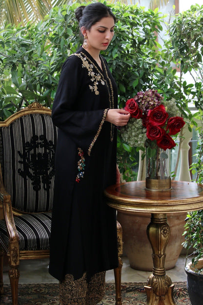 Dahlia Shirt w/ Izaar - Fatima Lodhia