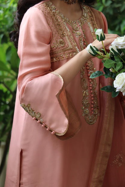 Eliza Shirt w/ Straight Pant & Dupatta - Fatima Lodhia