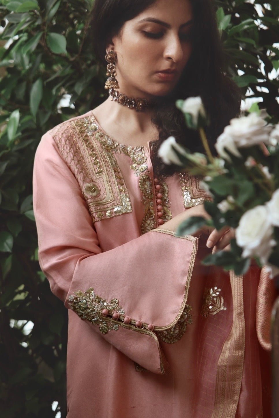 Eliza Shirt w/ Straight Pant & Dupatta - Fatima Lodhia