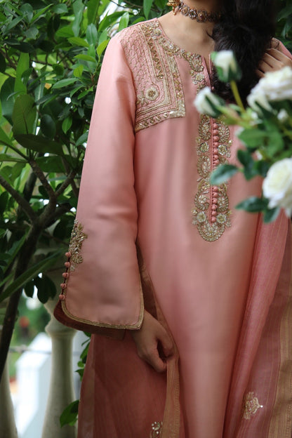 Eliza Shirt w/ Straight Pant & Dupatta - Fatima Lodhia