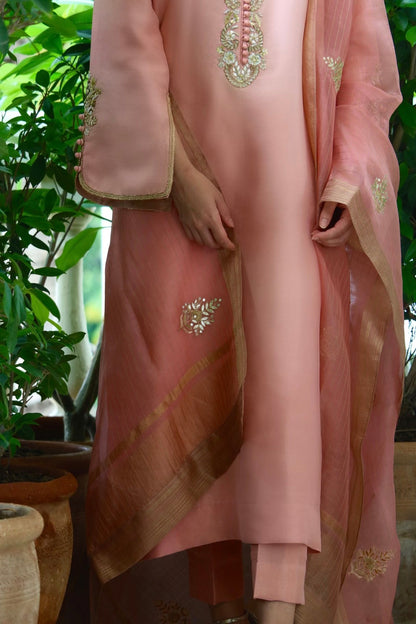 Eliza Shirt w/ Straight Pant & Dupatta - Fatima Lodhia