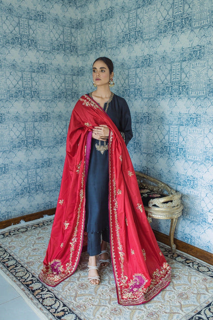 Handworked Arora Chaddar - Fatima Lodhia