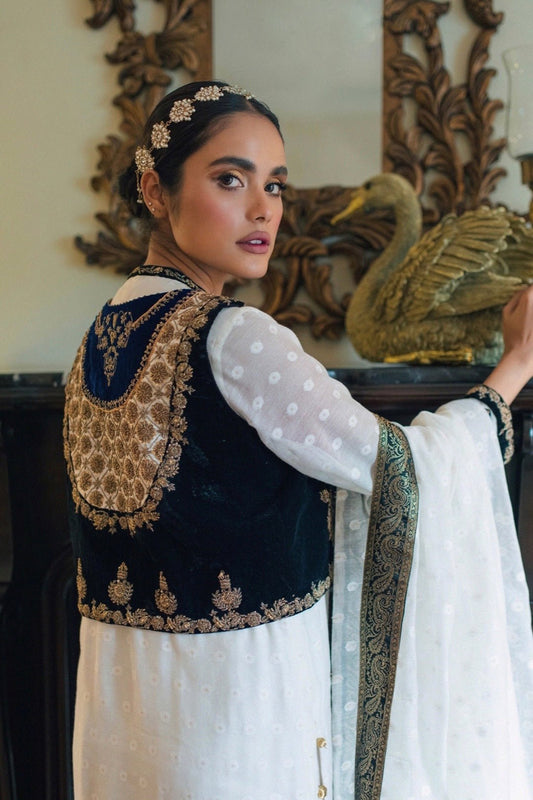 Irene Vest w/ Shirt, Pant & Dupatta - Fatima Lodhia