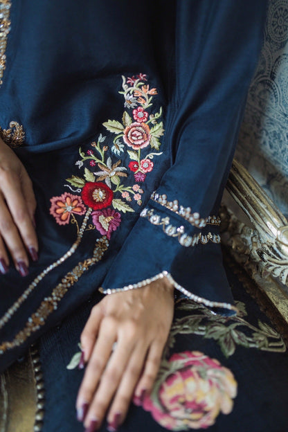 Iris Shirt w/ Straight Pant & Dupatta - Fatima Lodhia
